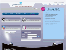 Tablet Screenshot of goodtolove.com